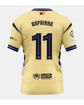 Barcelona Raphinha Belloli #11 Maglia Gara Trasferta Repliche 2025-26 Maniche Corte